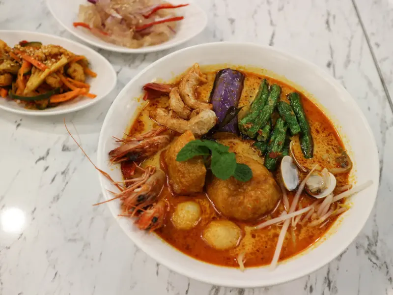 (忠孝復興站)瘦仔林叻沙LAKSA,道地馬來西亞風味叻沙LAKSA平價美食