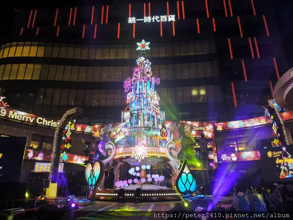 【活動】2019統一時代百貨「愛．Sharing」│品味賭城Las Vegas迷人風采，市政府捷運站聖誕季