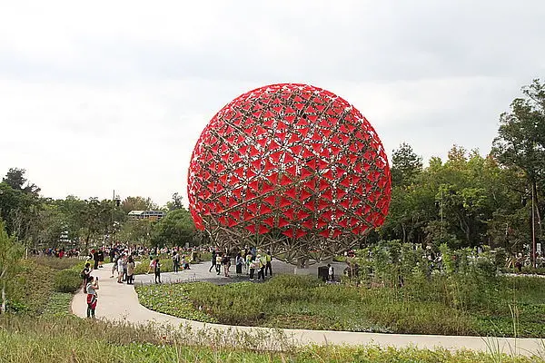 【台中】台中花博我來啦ヽ(✿ﾟ▽ﾟ)ノ｜花博后里馬場森里園區｜台中ig打卡密境｜台中輕旅行