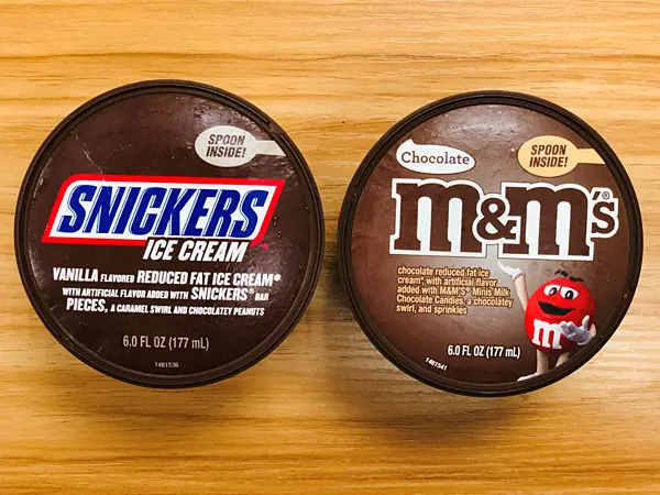 【超商美食￭7-11】M&Ms巧克力風味冰淇淋 & 士力架花生巧克力風味冰淇淋