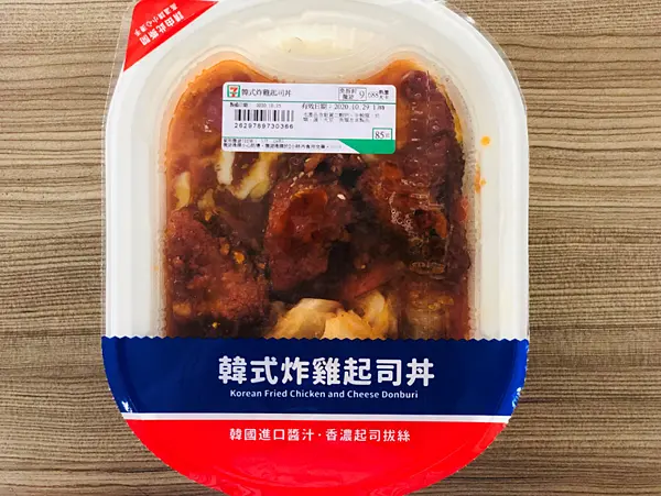 【超商美食￭7-11】韓式炸雞起司丼
