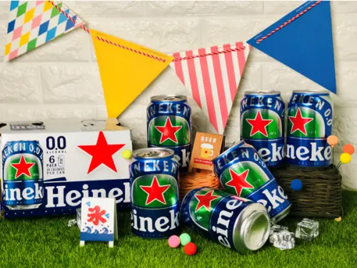 【飲品】海尼根0.0零酒精 x 隨時暢快都可以，現在可以海尼根0.0! Holding Heineken0.0 in hand,happy all the time!!!