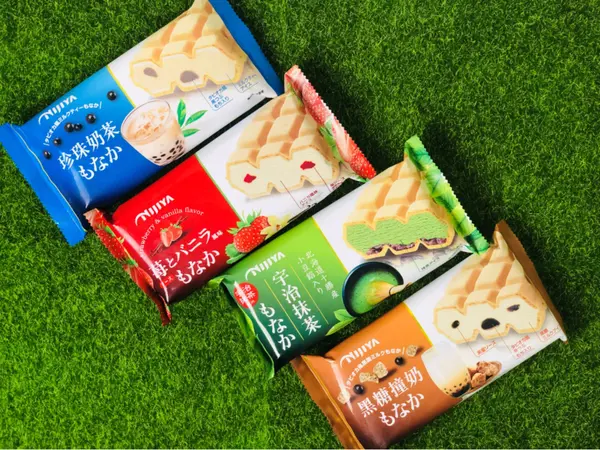 【超商美食￭7-11】日本NIJIYA雪派￭宇治抹茶紅豆、福岡草莓香草、珍珠奶茶&黑糖撞奶風味