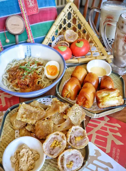 【台中x食記】有春茶館。大墩商圈。古早味。商業午餐。台式下午茶。