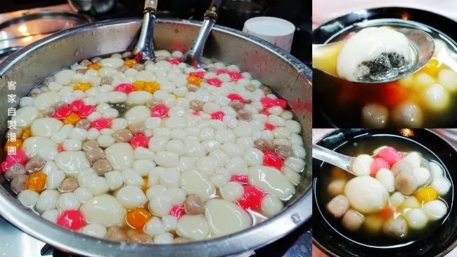 遼寧夜市美食 ▶ 客家自製湯圓 ▶ 好療癒的綜合小湯圓 超熱門IG打卡美食 捷運南京復興站美食!