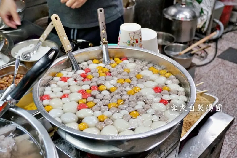 【台北】客家自製湯圓 遼寧街夜市甜品店 花生湯芝麻湯圓 綜合小湯圓 - 水晶安蹄 不務正業過生活