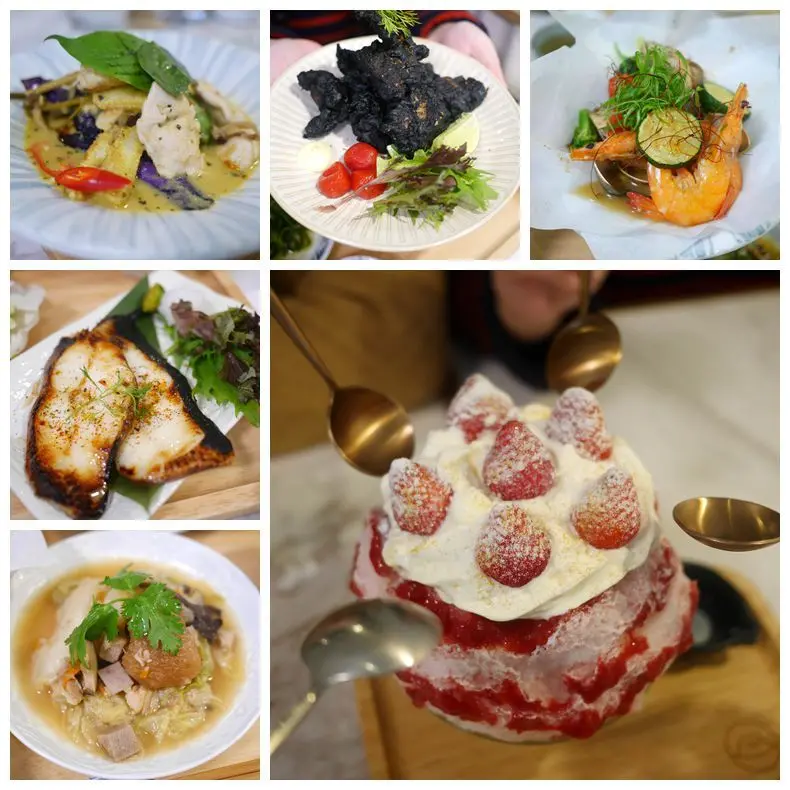 【新竹美食】皿富器食日式定食，推薦家庭式手作料理，值得一訪再訪的好味道。黑唐揚炸雞、西京燒鱈魚、北海道草莓鮮奶油刨冰！