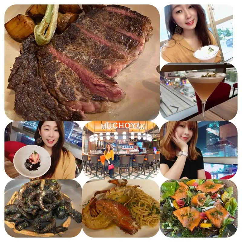 台北高級牛排推薦MUCHOYAKI教父牛排新風格餐酒館~美國頂級乾式肋眼牛排 讓康和期貨小咪吃的好歡喜!!-新光三越A9餐廳推薦牛排教父鄧有癸旗下新品牌 特製調酒太好喝