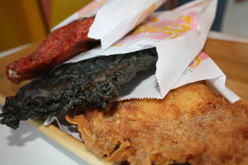 【台北美食】超特別六色雞排『赤雞雞排』新口味酒鬼雞排讓你一吃就愛上!台北車站美食推薦