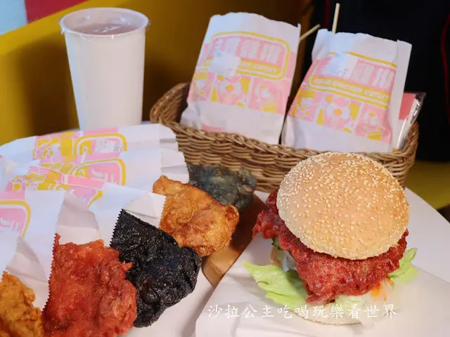 台北車站美食/酒鬼雞排『赤雞雞排』六色雞排/漢堡/商業午.晚餐.咖哩飯