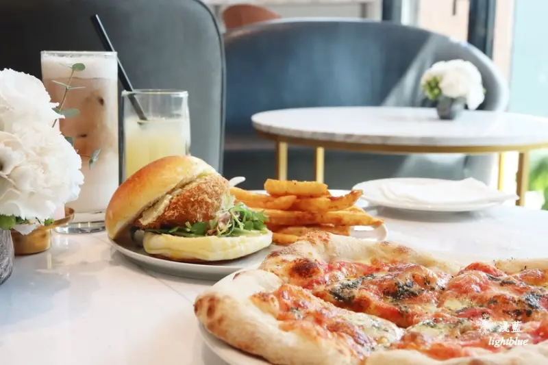 [ 南港美食 ] 淺藍 × Ademain Cafe明天見咖啡～鄰近中視的美味西餐