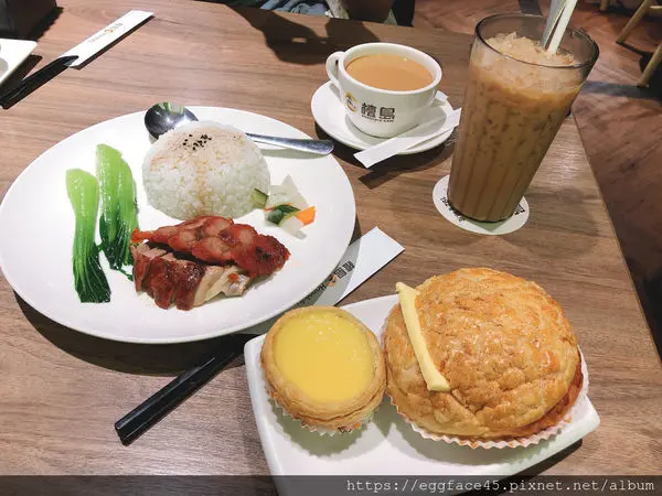 [台北美食] 檀島香港茶餐廳「檀島咖啡」必點波羅油、蛋撻、叉燒 #下午茶 #百貨美食 #中山區 #中山站 @蛋寶趴趴go