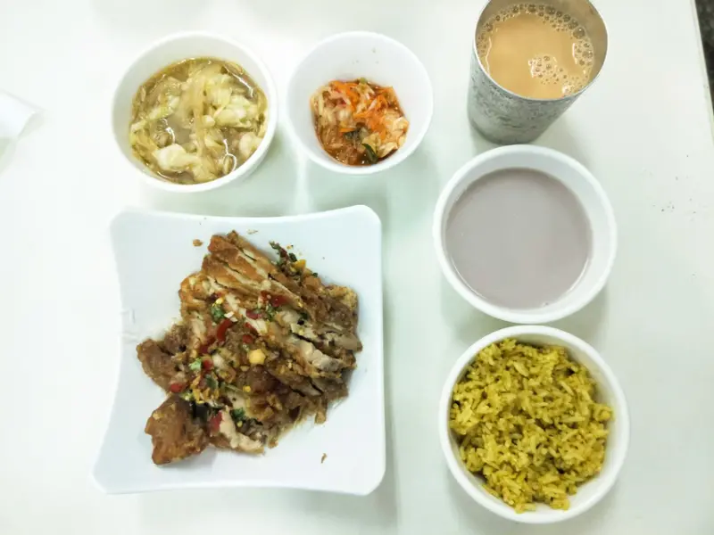 松江南京美食。泰式料理 銀魚 100元以下上班族午餐首選