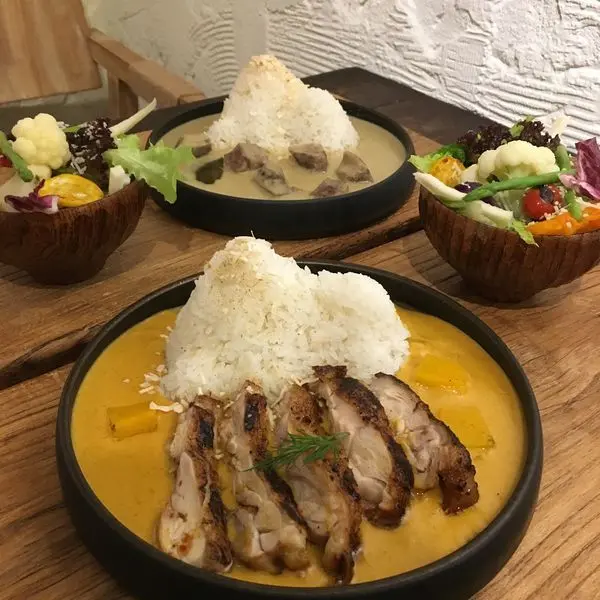 台中美食｜山色Shānsè-泰式咖哩新滋味，造型可愛又開胃