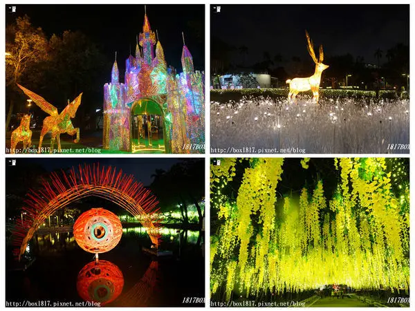 【屏東市】2019屏東聖誕節。百年屏東公園。金色奇幻童話世界