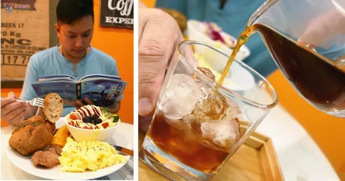 桃園冠軍咖啡來藝文特區了《紅果子手烘咖啡寶慶二店》享受喝單品咖啡配早午餐的優閒生活