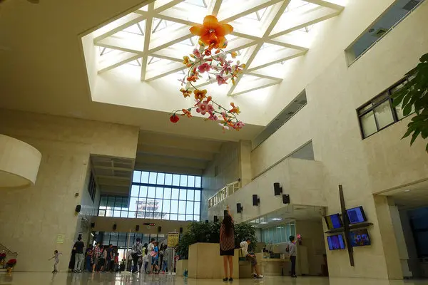 2018臺中花都藝術季-槿綻懸吊裝置藝術@大墩文化中心、台中歌劇院劇場劇場大冒險，享受生活花現美好