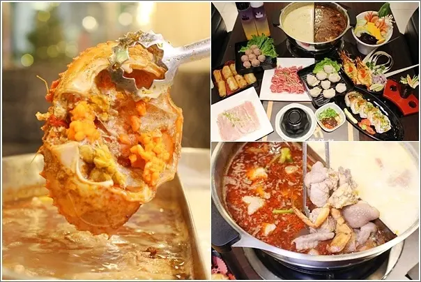 桃園｜叩启堂雞煲蟹．藝文特區源自廣東美味鍋物！雞湯螃蟹鴛鴦火鍋&特色日本料理