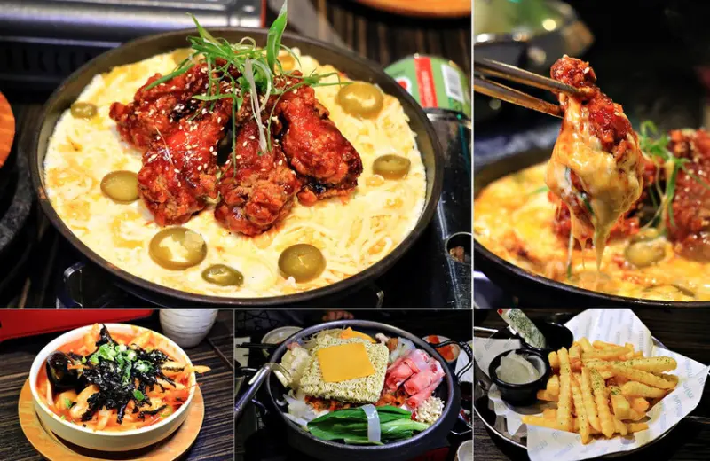 【高雄】玉豆腐韓國家庭料理‧不出國也能吃韓料 熔岩起司炸雞超牽司 部隊鍋二人套餐超大滿足