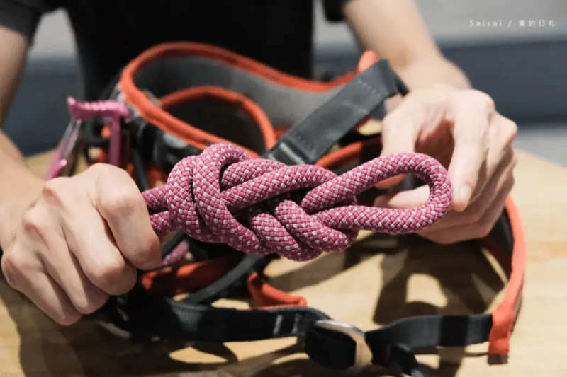 台中攀岩 Dapro indoor climbing 室內攀岩場｜第二堂-應該如何打出攀岩的安全繩結呢？繩結怎麼樣打才是最安全的？