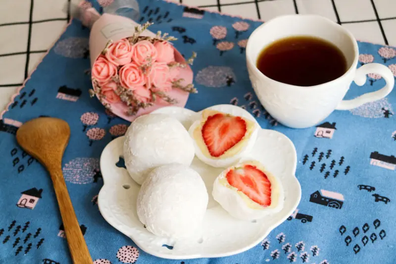 【草莓大福推薦】 好時好食手作烘焙 草莓控必吃 好吃到心都融化了