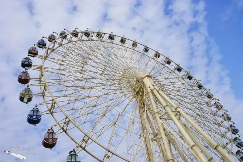 MITSUI OUTLET PARK 台中港 || 台中梧棲三井OUTLET全台首座海港摩天輪和海景誠品書店，絕對要看的OUTLET交通/逛街/美食攻略
