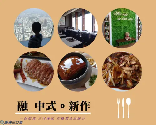 【愛評體驗券】高雄餐廳推薦-融 中式。新作@欣賞著遠眺的都會繁華 品嚐著創意融合的中式新意