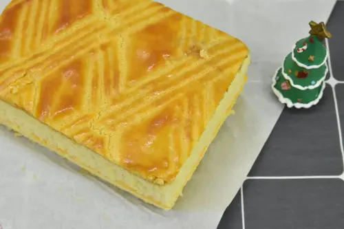 【蓁古早味現烤蛋糕】讓人懷念童年的好滋味 濃濃起司香氣與虎皮蛋糕的完美結合 #嘉義美食 #虎皮起司蛋糕