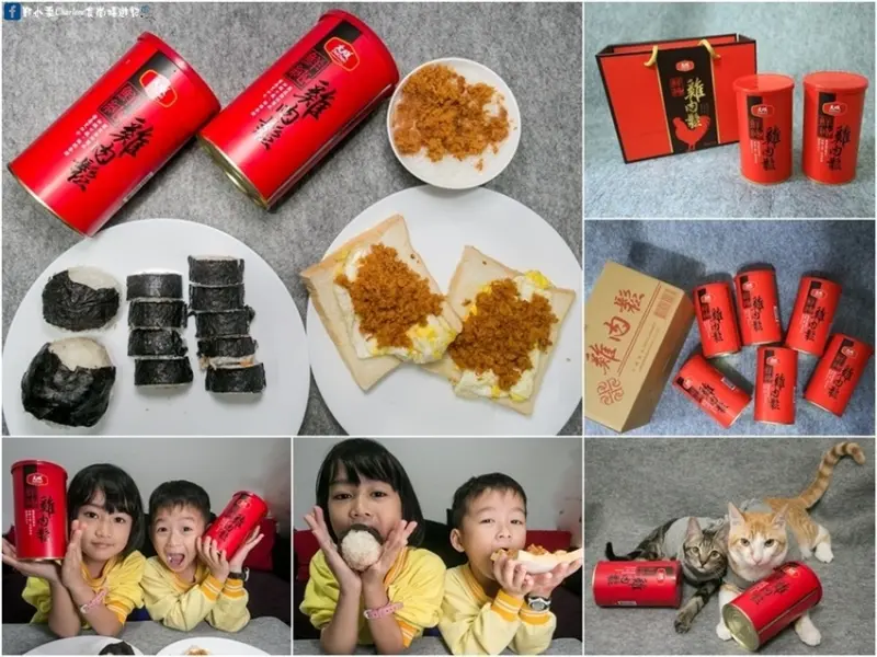 【網購美食】大成鮮純雞肉鬆－人氣伴手禮／過年禮盒推薦～絲絲香甜，口感細緻，香醇好吃肉鬆開箱文推薦，媽媽團購宅配熱門商品(邀約)