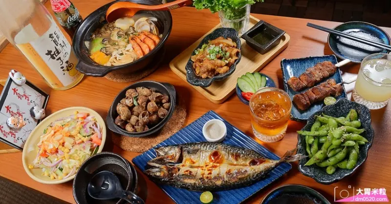 台北東區串燒屋推薦,大村武串燒居酒屋大安店,日本酒梅酒專賣！週日至週四499梅酒暢飲,創意串燒炒物/冬日必吃土手牡蠣鍋,台北大安區串燒推薦, - 大胃米粒 DAVID & MILLY