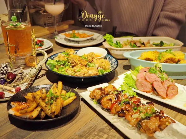 【新北美食】定格餐酒Dingge  品嚐創意料理享受小酌放鬆的微醺時光 / 聚會好去處 / 浮誇調酒