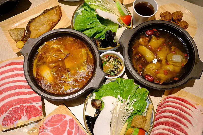 八漾原淬火鍋 | 台中南區高C/P值台式小火鍋目前第2鍋半價！麻油雞燒酒雞蒜頭雞或砂鍋鱈魚都必點啊，一旁就有停車場哦～ @強生與小吠的Hyper人蔘~