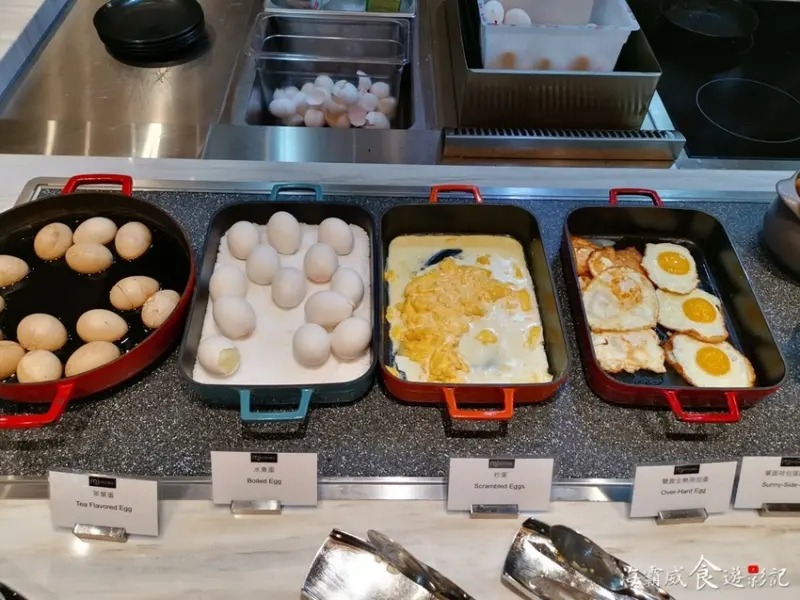 台北早餐●國泰萬怡酒店【MJ Kitchen 自助餐廳】 現點現做活力早餐吃到飽