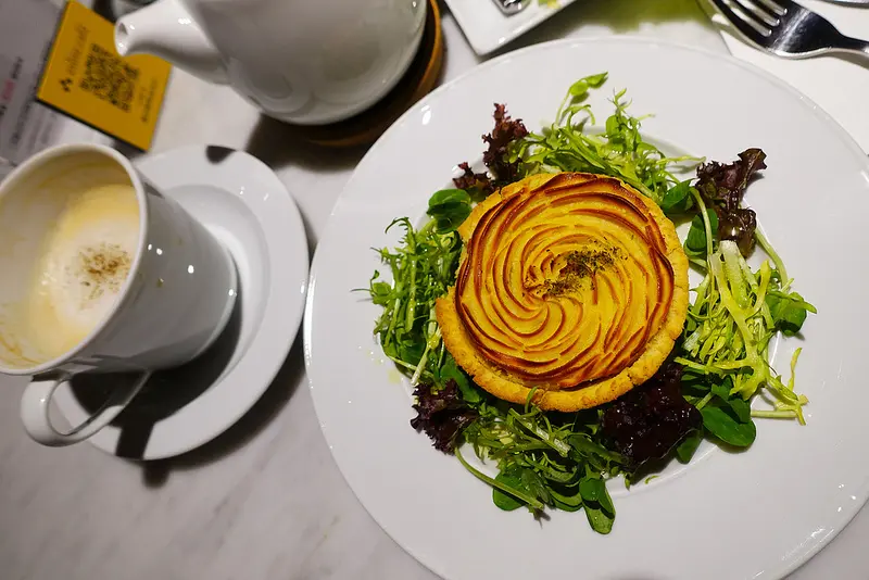 (胖樺食記)誠品咖啡eslite café 南西店/捷運中山站推薦餐廳/咖啡輕食鬆餅下午茶啤酒鹹派義大利麵/完整菜單