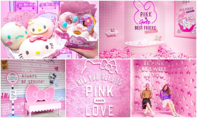 Pinkholic 粉紅閨蜜期間限定店 - Hello Kitty 大耳狗 美樂蒂 超好拍快閃店 - 卡琳。摸魚兒趣