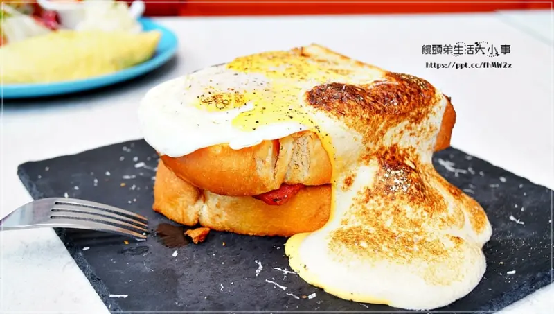 【國父紀念館義式餐廳早午餐】Gattino／國父紀念館捷運站／東區美食／手工義大利麵／炸彈燉飯／鮮奶吐司／可可手工寬麵／玉子牛肉漢堡排飯