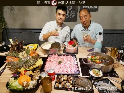 吃火鍋首選-大魔大滿足鍋物大遠百店 Dannis & Amy魯蛋妹
