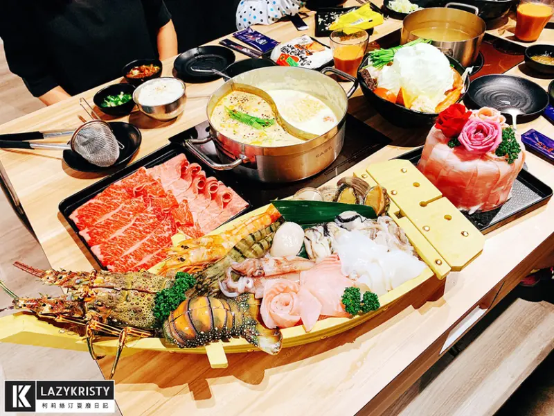 【新竹。大魔‧大满足鍋物】母親節餐廳推薦！和牛海陸套餐現省900元，三人再送松阪豬肉蛋糕 - 柯莉絲汀耍廢日記