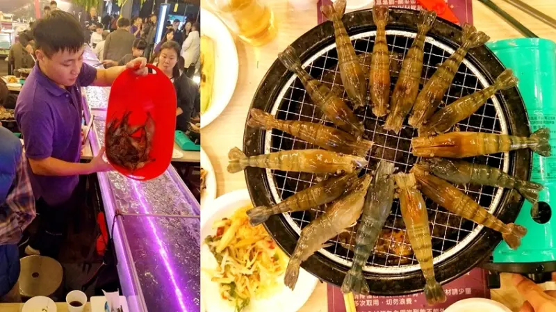 台中美食_泰夯蝦-正宗曼谷流水蝦│隱藏在龍富夜市的泰國蝦吃到飽！滿滿蝦子吃到過癮~ - 愛伊特candy的分享樂園