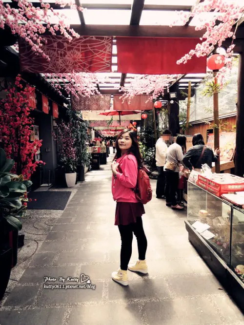 ▐ 新北市。手信坊 和菓子觀光工廠，宛如日本櫻花盛開的場景▐ 