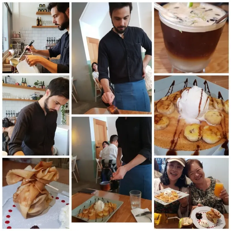 【花蓮】火車站美食推薦。法國帥哥主廚OH LA LA法式甜鹹薄餅&鹹食家常菜 