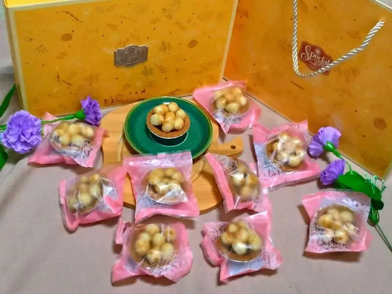 彰化年節伴手禮推薦~ELLEN手工牛軋糖.月光寶盒夏威夷珍珠.水果豆豆糖!