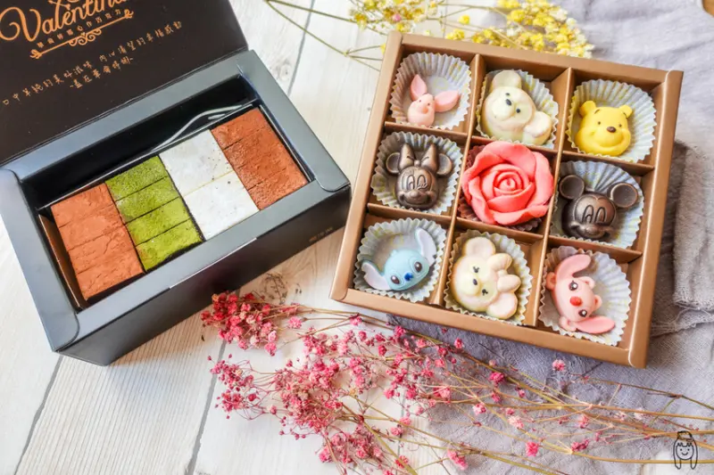 台南甜點 伴手禮首選「華侖婷娜巧克力」，精緻創意造型巧克力，迷人口感生巧克力，不定時會推出節慶造型巧克力，非常適合送禮或當伴手禮喔！