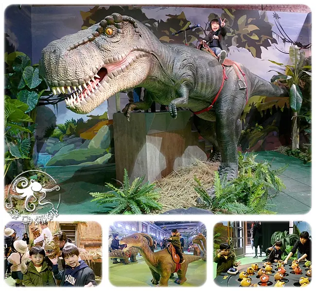 恐龍特展【侏儸紀恐龍樂園】會動會叫的恐龍，就在華山1914等你唷！搭上吉普車前往叢林樂園，再騎上3公尺大恐龍，還有超萌的恐龍寶寶見面會！