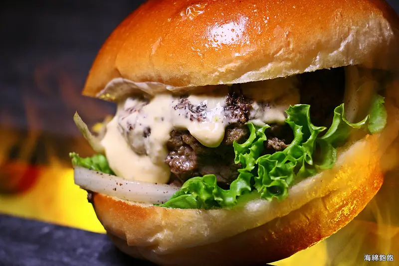 台北唯一100%和牛漢堡『Wagyu Burger』每日限量150份，原味/山葵/椒麻/生酮蔬菜和牛漢堡，套餐/菜單價位(捷運信義安和站)