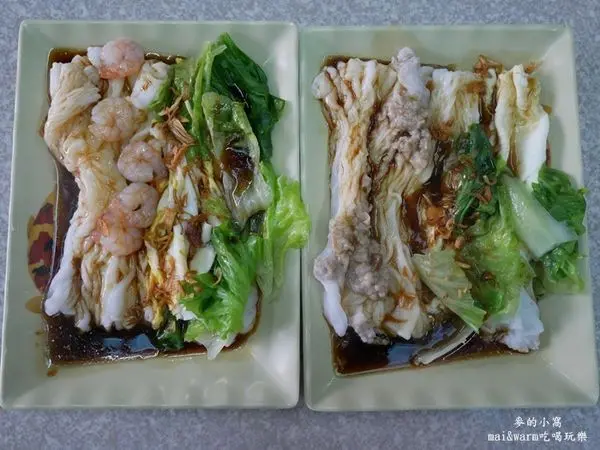 【中壢美食】龍岡忠貞市場美食~咕嚕廣東腸粉，100%純米研磨，現點現蒸搭配自製醬汁