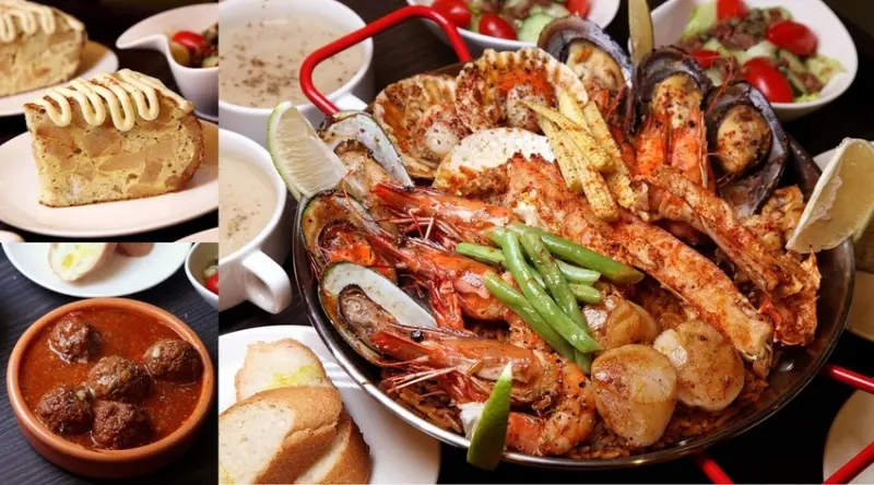 台南美食-芯芯要去【濠米西班牙廚房】~夜市人氣西班牙料理成大開新店啦~平價又道地的西班牙燉飯Tapas就在這!!!