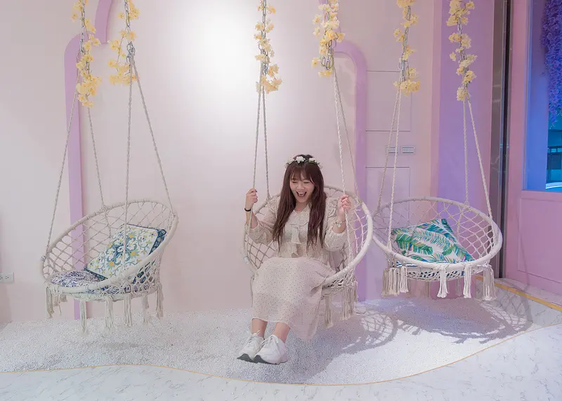 | Taiwan Taichung 台灣 台中 中區 ☻ Blue box藍箱處－Tiny Pool小池創意輕食/甜點 | 台中IG熱門打卡點 . 浪漫摩洛哥渡假風餐廳