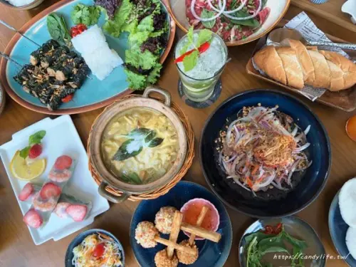 台中美食│沐越 越式料理〃王品集團新品牌～環境超棒充滿濃濃異國風情，推薦雙人饗宴超澎湃！        
      