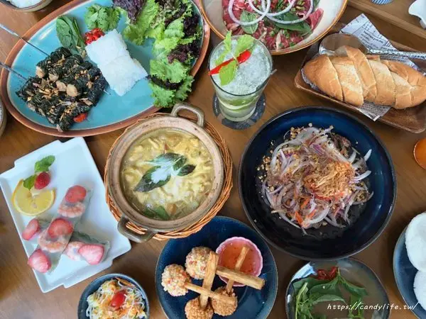 台中美食│沐越 越式料理〃王品集團新品牌～環境超棒充滿濃濃異國風情，推薦雙人饗宴超澎湃！        
      